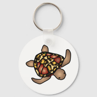 Llavero Leopard Turtle Keychain