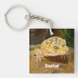 Llavero Leopardo Gecko Lizard personalizado