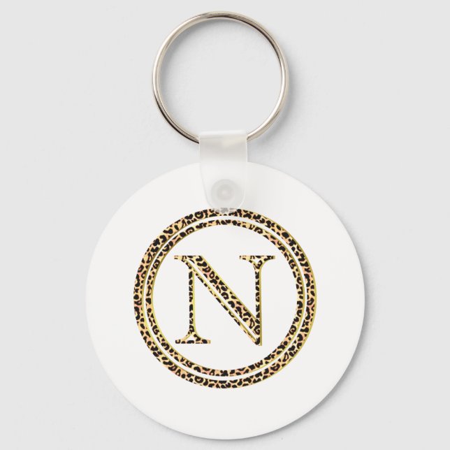 Llavero Leopardo N (Anverso)