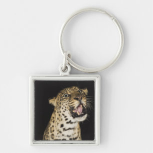 Llavero Leopardo que ruge