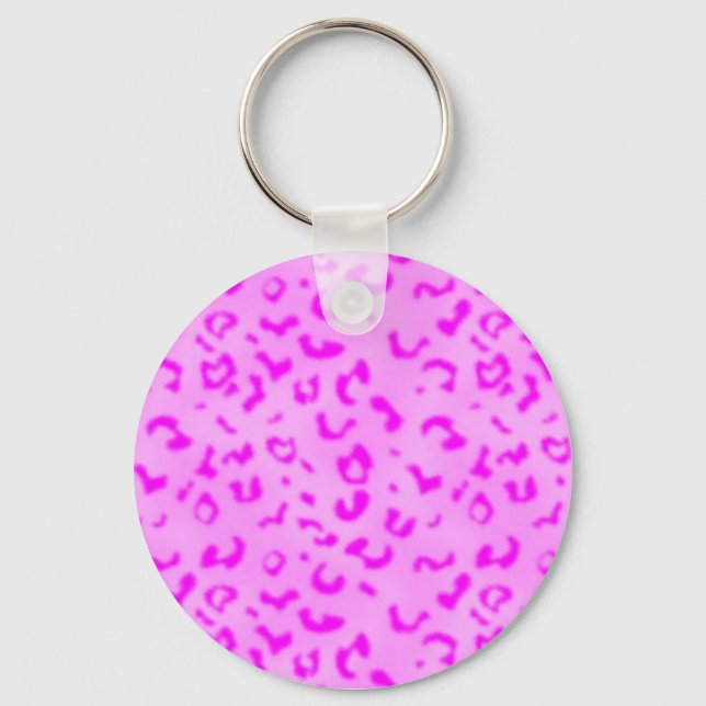 Llavero Leopardo rosa (Anverso)