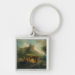 Llavero Leopardos de George Stubbs el en el juego,