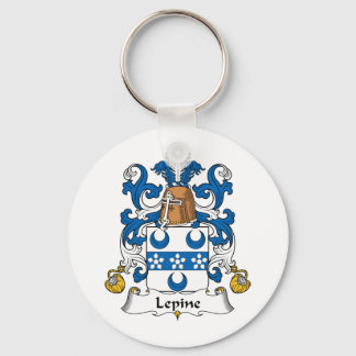 Llavero Lepine Family Crest