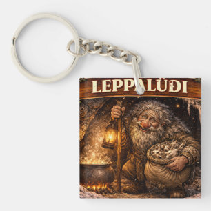 Llavero Leppaludi islandés Yule Lad