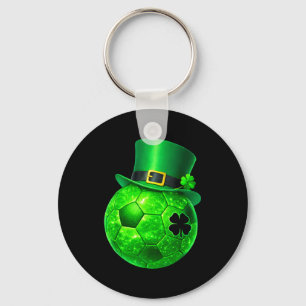 Llavero Leprechaun divertido de trébol fútbol St Patricks
