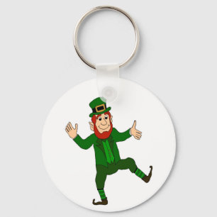 Llavero Leprechaun feliz