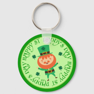Llavero Leprechaun Irish St Paddys Day Lucky Keychain