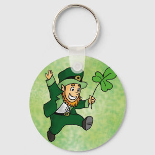 Llavero Leprechaun tipo chapa
