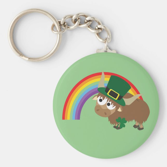 Llavero Leprechaun Yak (Frente)