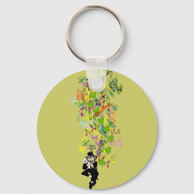 Llavero LeprechaunBlackPants (Anverso)