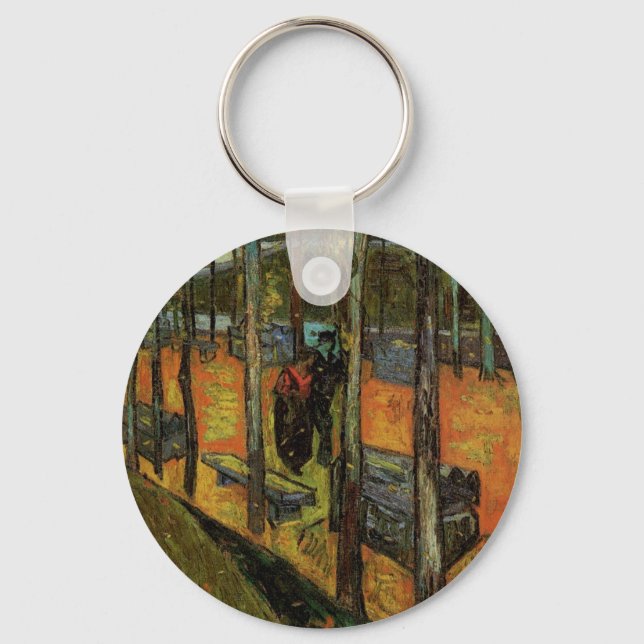 Llavero Les Alyscamps (cementerio) de Vincent van Gogh (Anverso)