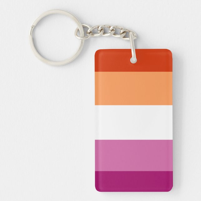 Llavero Lesbian Flag (Frente)