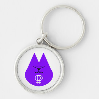 Llavero lesbiano del gatito