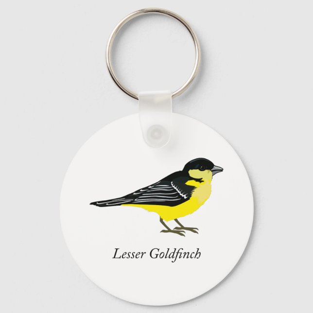 Llavero Lesser goldfinch (Anverso)