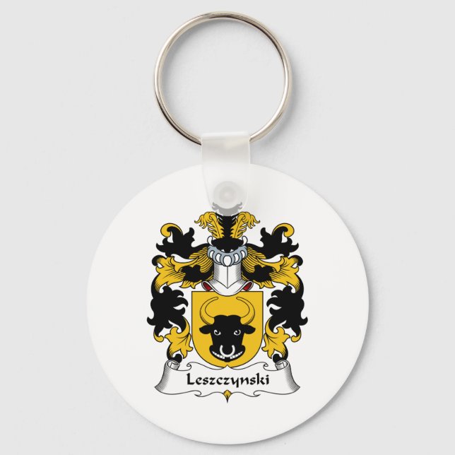 Llavero Leszczynski Family Crest (Anverso)