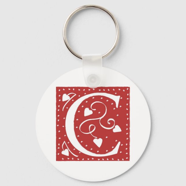 Llavero Letra boda Hearts (Anverso)