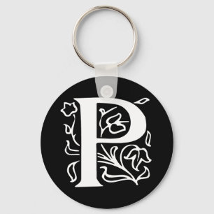 Llavero Letra de fantasía P