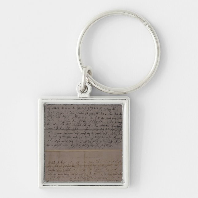 Llavero Letra de Leopold Mozart (Frente)