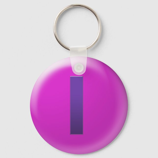 Llavero Letra I (Anverso)