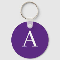 Letra inicial monograma estilo moderno morado y az