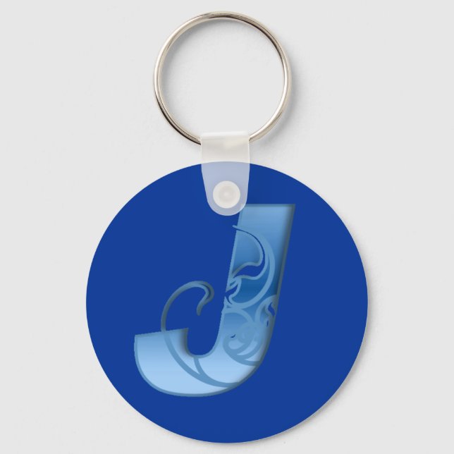 Llavero Letra J (Anverso)