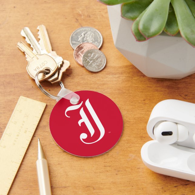 Llavero Letra JSU clásica de la Universidad Estatal de Jac (Escritorio )