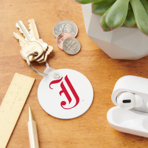 Llavero Letra JSU clásica de la Universidad Estatal de Jac
