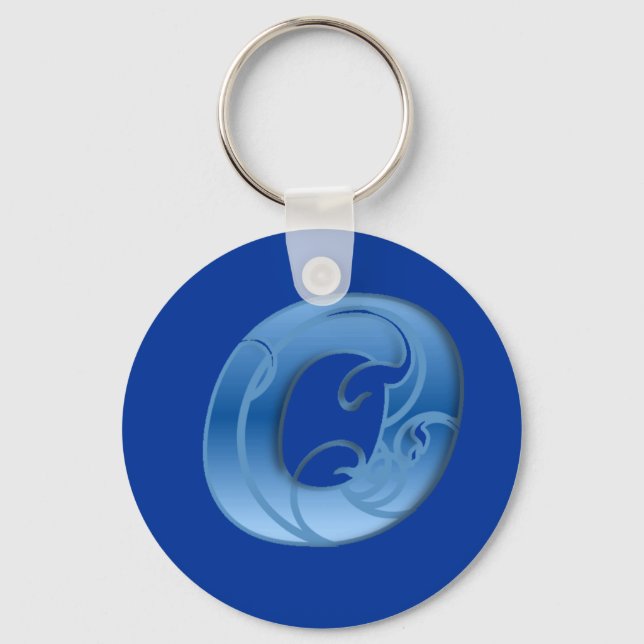 Llavero Letra O (Anverso)