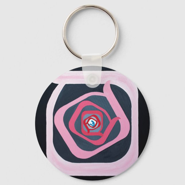 Llavero Letra samekh - alfabeto hebreo (Anverso)