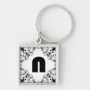 Llavero Letras de amor "N"