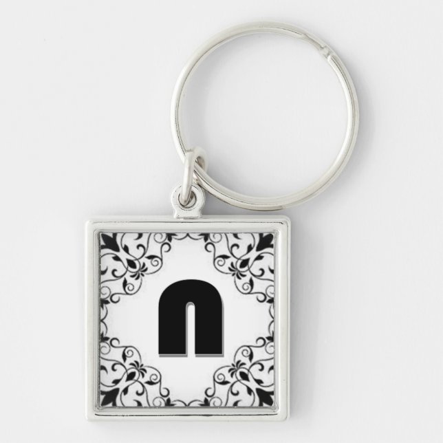 Llavero Letras de amor "N" (Frente)