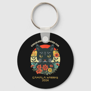 Llavero Letras de gato para gato sin hijos vintage