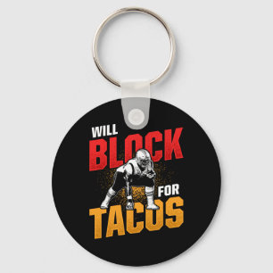 Llavero Letrero De Fútbol Para Tacos Offensivo Defensivo P