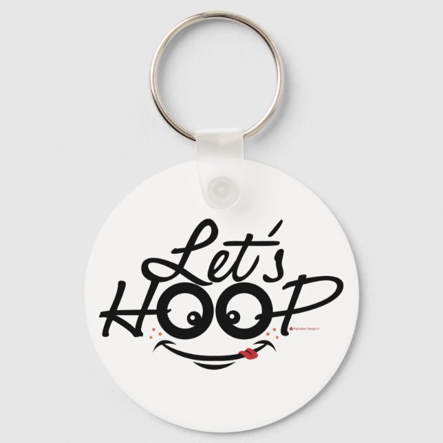 Llavero Let's Hoop: Cadenas clave (Anverso)