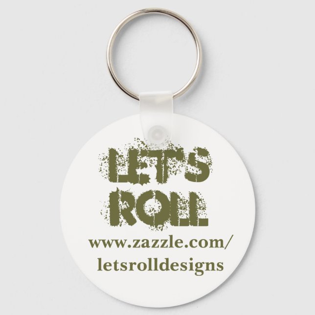 Llavero Let's Roll Key Chain (Anverso)