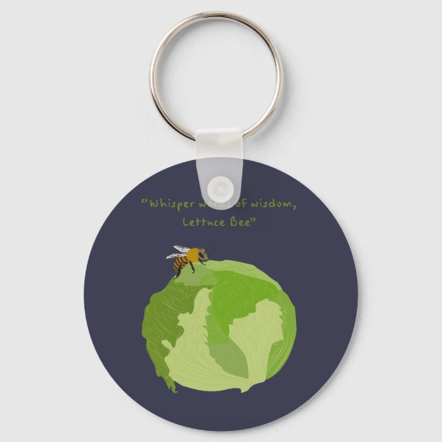 Llavero Lettuce Bee (Anverso)