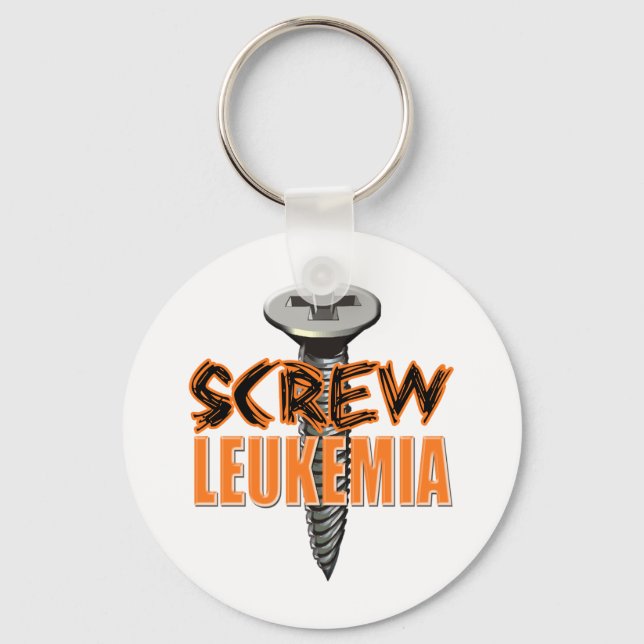 Llavero Leucemia de tornillo (Anverso)