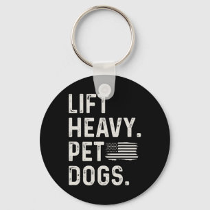 Llavero Levanta Perros Domésticos Pesados Levantamiento de