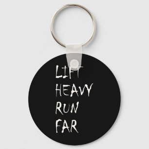 Llavero Levanta Pesado Corre Lejos Deporte Híbrido Fitness