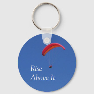 Llavero 'Levántate encima de él' Parapente Keychain