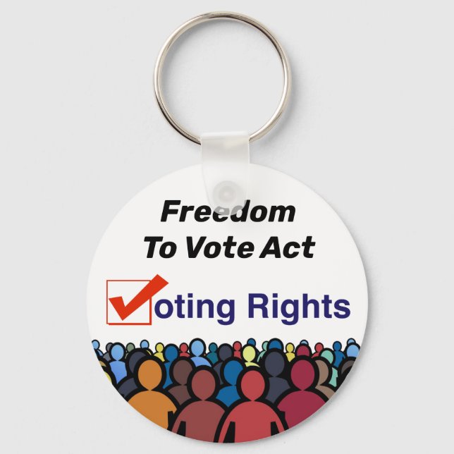 Llavero Ley de derecho de voto (Anverso)