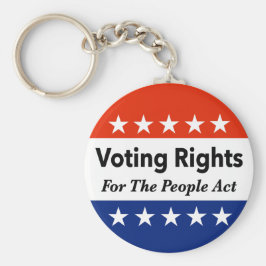 Llavero Ley de derechos de voto para el pueblo