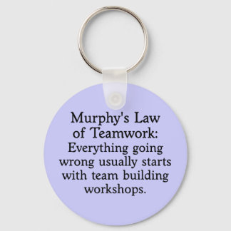 Llavero Ley de trabajo en equipo de Murphy (2)