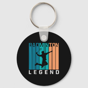 Llavero Leyenda Badminton Player Shuttle Sports S