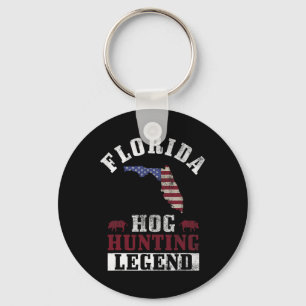 Llavero Leyenda De Caza De Hog En Florida Para La Caza De