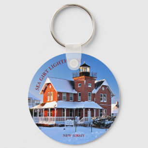 Llavero Leyenda de Giro Marítimo Keychain de Nueva Jersey