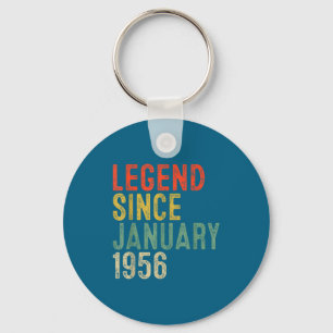 Llavero Leyenda desde enero de 1956 Cumpleaños 70 70 años