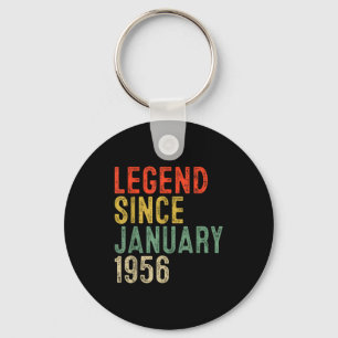 Llavero Leyenda desde enero de 1956 Regalos de cumpleaños