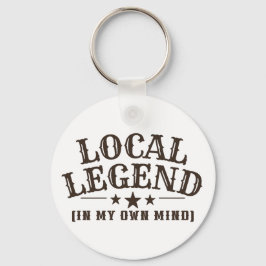 Llavero Leyenda Local (En Mi Propia Mente) Gráfica Occiden