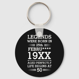 Llavero Leyendas personalizados nacieron en la edad de mes